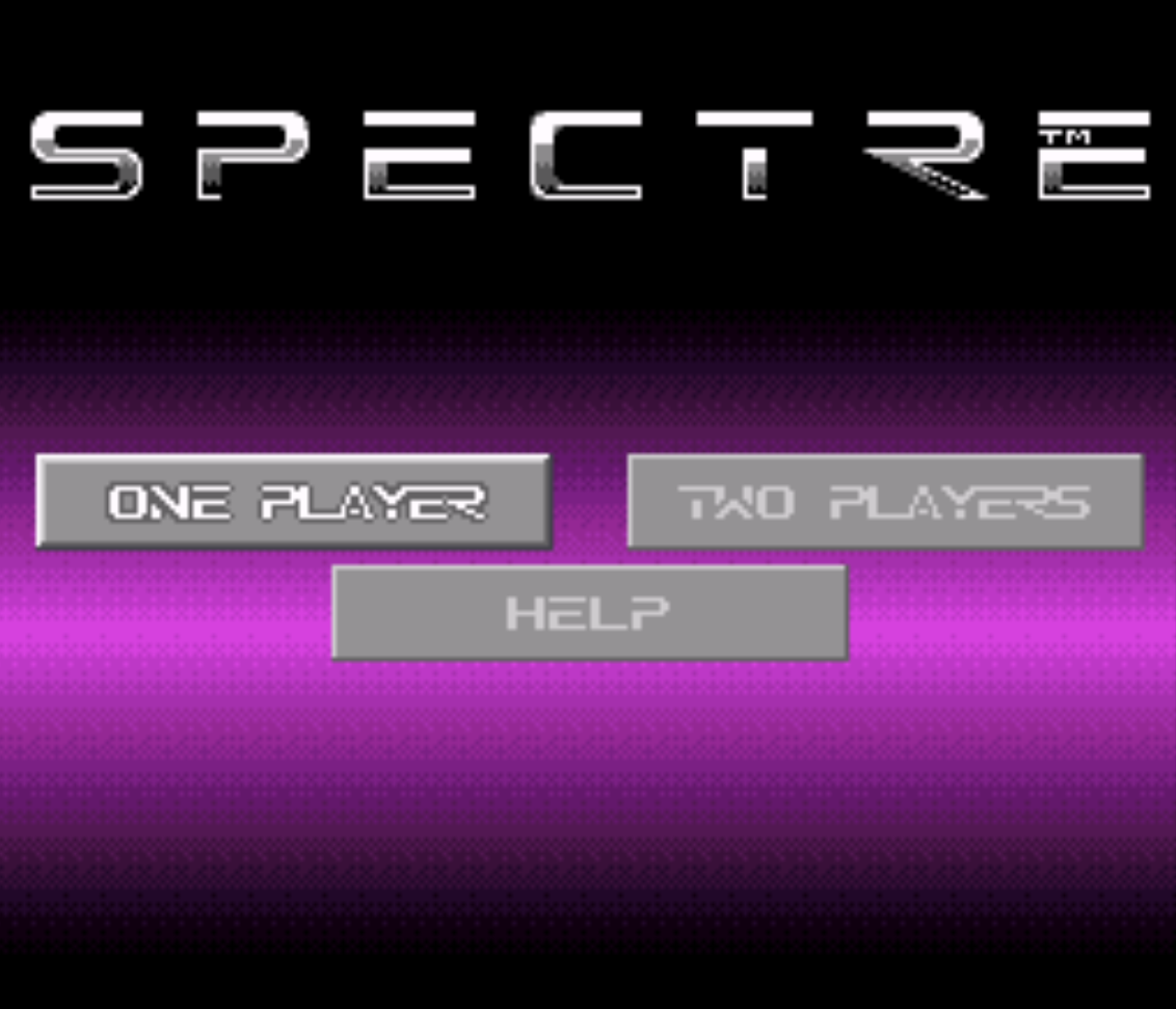 Spectre Title Screen